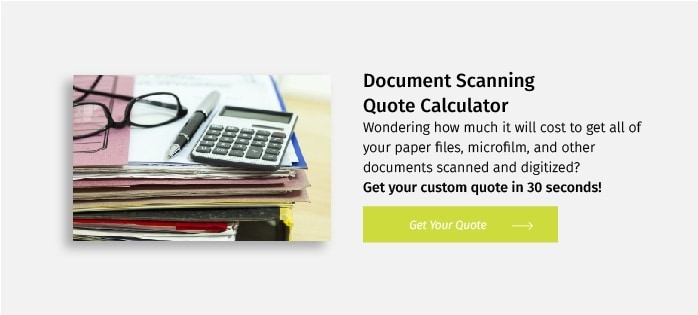 Document Scanning Quote Calculator