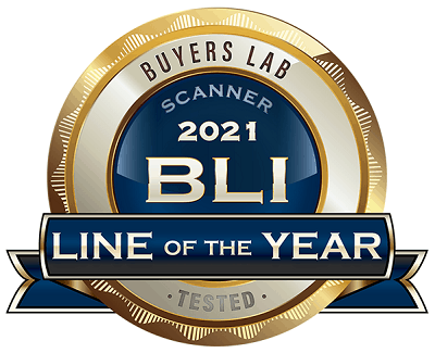 buyers lab scanner line of the year 2021 badge