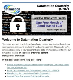datamation quarterly q4 2021 thumbnail