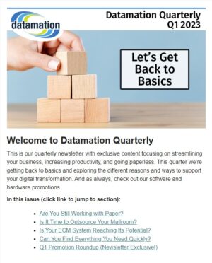 datamation newsletter q1 2023 thumbnail